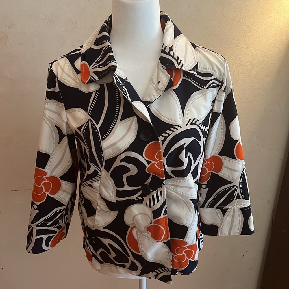 Chicos size 0 cotton/spandex jacket